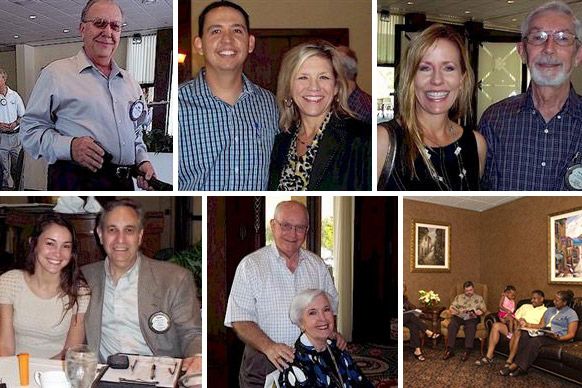 Dr. Kristiansen with Rotary Club